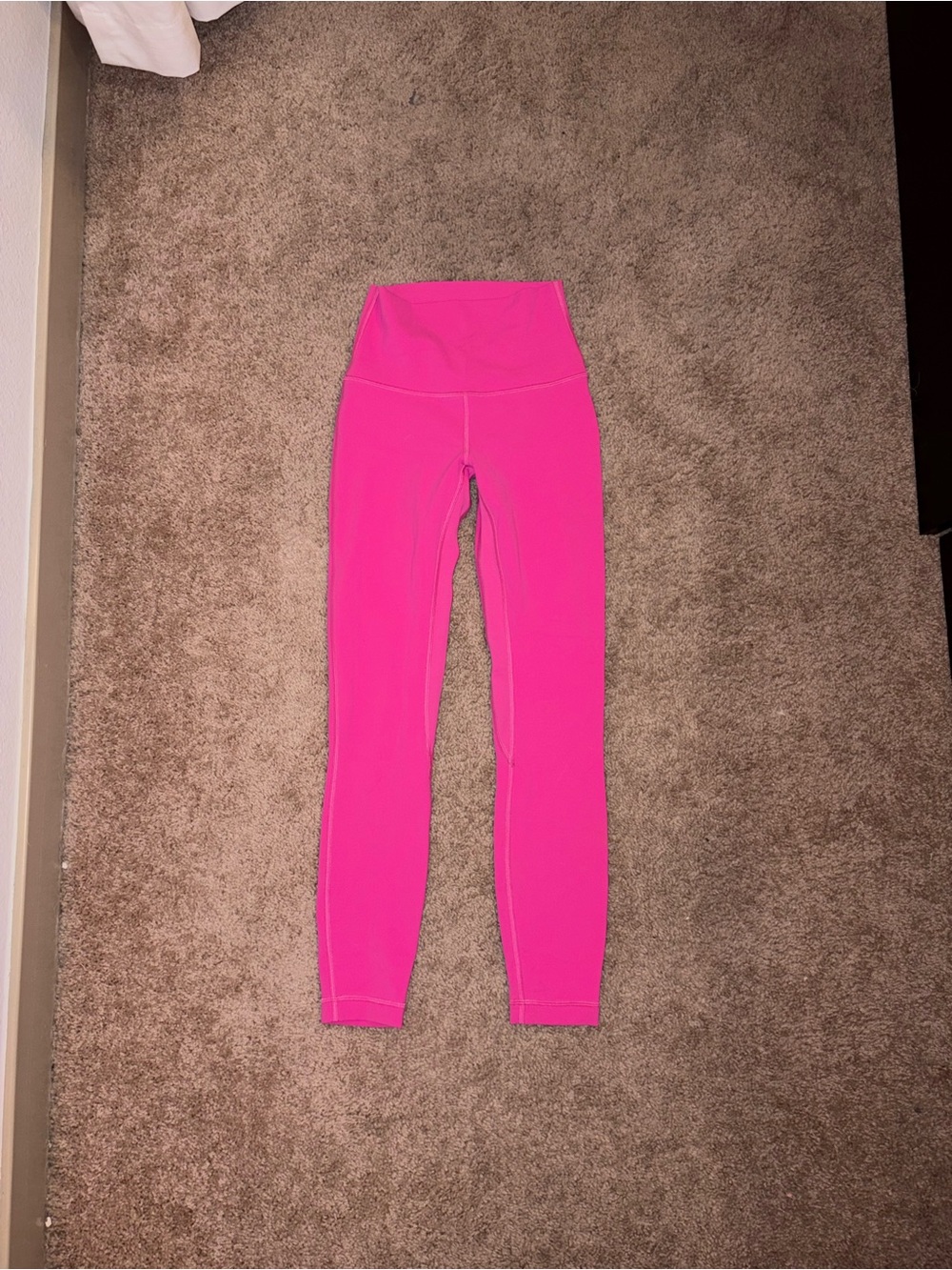 lululemon athletica Hot Pink High-Rise Leggings